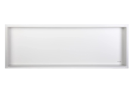 Balneo Wall Box No rim White 90 x 30 x 7 cm white stainless steel recessed shelf without collar