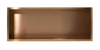 Niche shelf Balneo Wall Box One Copper 90 x 30 x 7 cm copper made of stainless steel with flange