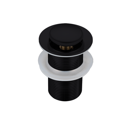 Korek umywalkowy mosiężny Balneo Klik Klak B czarny bez przelewu