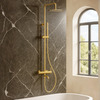 Balneo Cascade shower mixer set 1 gold