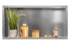 Balneo Wall Box No rim Inox 60 x 30 x 10 cm brushed stainless steel recessed shelf without collar