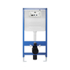 Balneo concealed WC set Fix-Frame Slim Next frame with white Luxa Tornado WC bowl