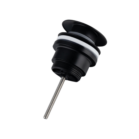 Korek umywalkowy mosiężny Balneo Klik Klak D czarny uniwersalny