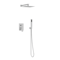 Balneo Cascade shower mixer set of 3 inox