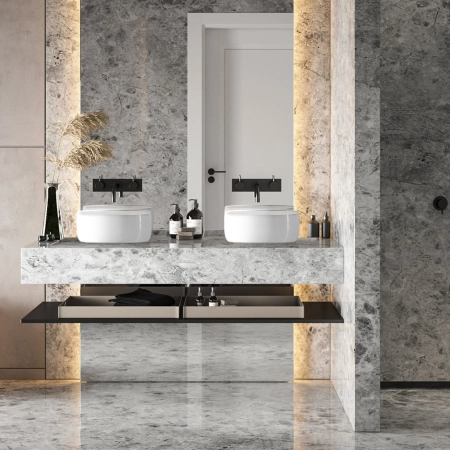 Balneo Fiora 48 × 35 cm White Ceramic Countertop Basin