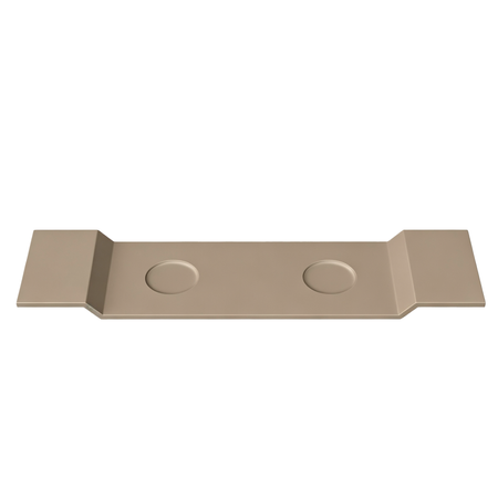 Bathtub shelf VANO Solid Surface Mocca Mousse