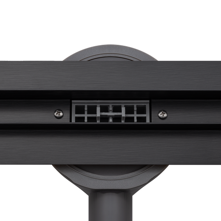 Odpływ liniowy podłogowy Balneo Slim & Low ProLine Black 70 cm czarny