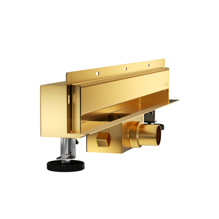 Odpływ liniowy ścienny Balneo W-Drain NEXT 2w1 100 cm złoty dwustronny