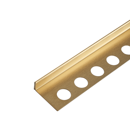 Listwa spadkowa Balneo złota podłogowa prawa 120 cm