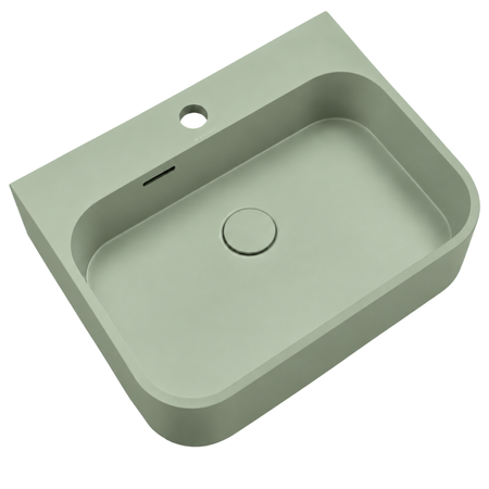 Umywalka BELORIA Solid Surface Pistachio Cream
