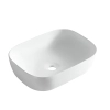 Balneo Viona 47 x 33 cm White Ceramic Countertop Basin