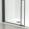 Door shower sliding Balneo Porta – Black 110 cm