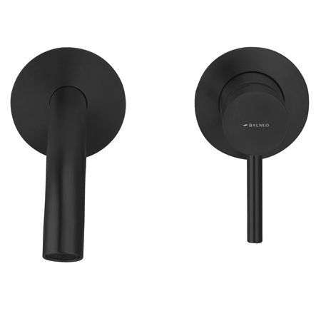 Balneo Cascade washbasin faucet model 3 black