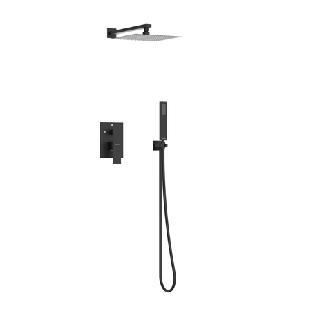 Bateria prysznicowa Balneo Cascade zestaw 3 black