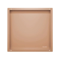 Balneo Wall Box No rim Copper 30 x 30 x 10 cm copper stainless steel recessed shelf without collar
