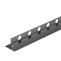 Listwa spadkowa Balneo Gun Metal do szkła lewa 120 cm