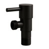 Angle valve with ceramic head model 1 BLACK 1/2 x 1/2