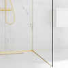 Slope profile Balneo gold for glass right 120 cm