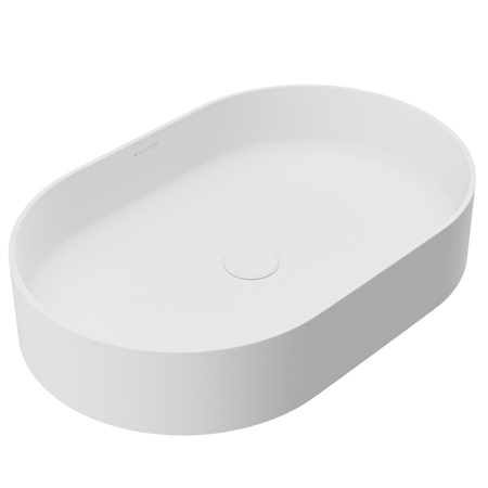 Washbasin ETERIA Solid Surface Coco White