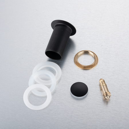 Basin plug brass Balneo Klik Klak B black without overflow