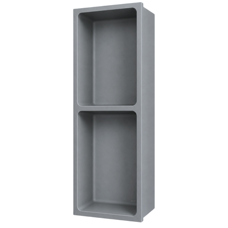 Niche shelf WALL-BOX Solid Duo Cemento Raw