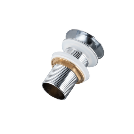 Korek umywalkowy mosiężny Balneo Klik Klak A chrom bez przelewu