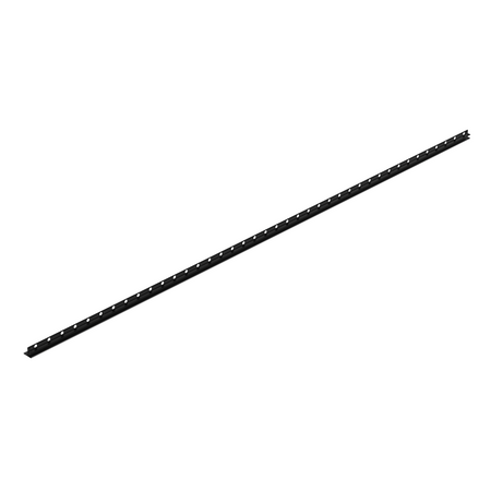 Slope profile Balneo black for glass right 170 cm