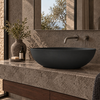 Umywalka SOVELIA Solid Surface Carbon Black