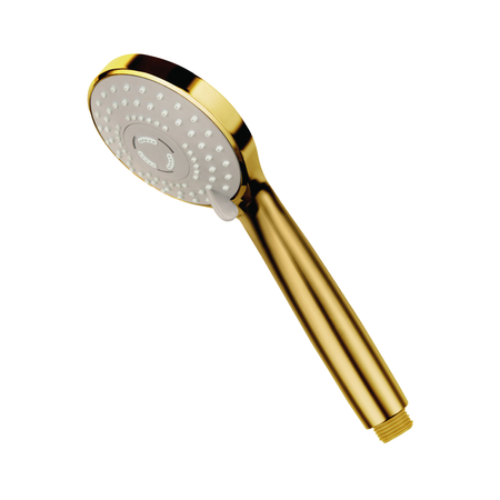 Balneo Cascade Shower Head model 3 gold