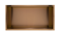 Niche shelf Balneo Wall Box One Copper 60 x 30 x 7 cm copper made of stainless steel with flange