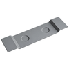 Bathtub shelf VANO Solid Surface Cemento Raw
