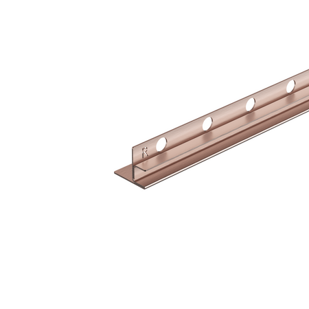 Slope profile Balneo copper for glass right 170 cm