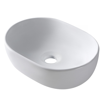 Balneo Fiora 48 × 35 cm White Ceramic Countertop Basin