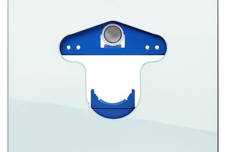 Stelaż natynkowy WC Balneo Fix-Frame Glass Milky biały ze szkła hartowanego