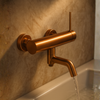 Balneo Cascade bath mixer model 1 copper
