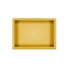 Półka wnękowa Balneo WALL-BOX ONE Gold 30x20x10 cm złota ze stali nierdzewnej z kołnierzem