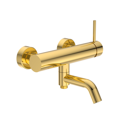 Balneo Cascade bath mixer model 1 shiny gold