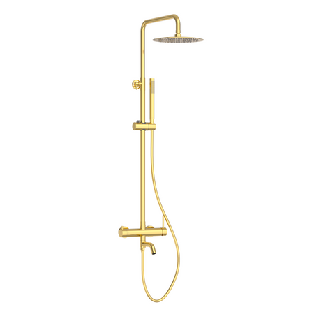 Balneo Cascade shower mixer set 1 shiny gold