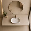 Balneo Vilar Above-Counter Basin 56 x 35.5 cm, White Ceramic