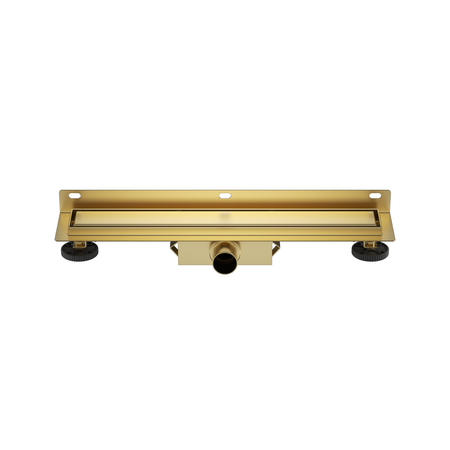 Wall-mounted shower drain Wall and Floor NEXT - 100 cm Gold