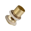 Balneo Brass Basin Pop-Up Plug Click-Clack B Gold with Overflow – Brushed Gold