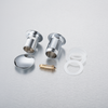 Basin plug brass Balneo Klik Klak C chrome with overflow