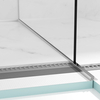Slope profile Balneo inox for glass right 170 cm