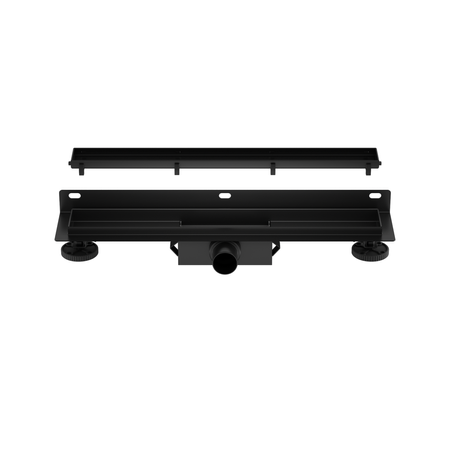 Wall-mounted shower drain Wall and Floor NEXT - 70 cm Black