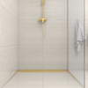 Slope profile Balneo gold for glass right 120 cm