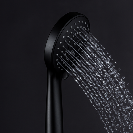 Balneo Cascade shower head model 3 black