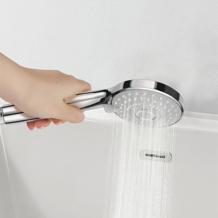Balneo Cascade shower handset model 3 chrome