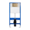 Balneo concealed WC set Fix-Frame Standard frame with white Luxa Tornado WC bowl
