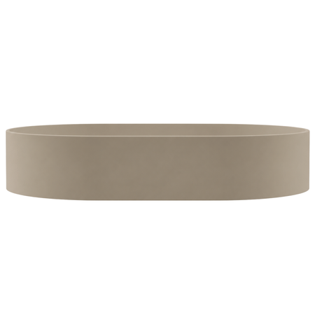 Washbasin ETERIA Solid Surface Mocca Mousse