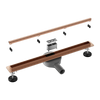 Odpływ liniowy podłogowy Balneo Slim & Low ProLine Copper 100 cm miedziany